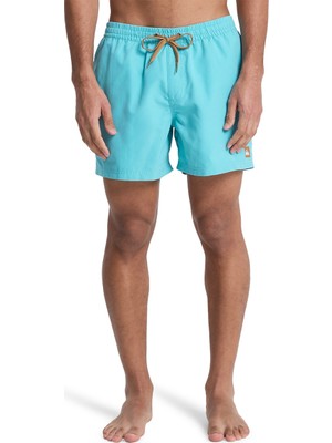 Quiksilver Everyday Solid Volley 15 Erkek Mavi Mayo