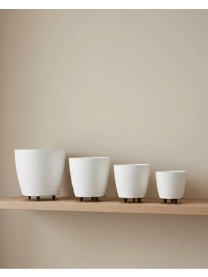 Fta Ticaret 4lü Vazo Beyaz