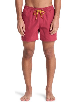 Quiksilver Everyday Solid Volley 15 Erkek Kırmızı Mayo