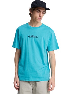 Quiksilver Fineline Erkek Mavi Tişört