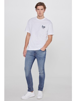 Lee Luke Slim Fit Düşük Bel Denim Esnek Jean Kot Pantolon