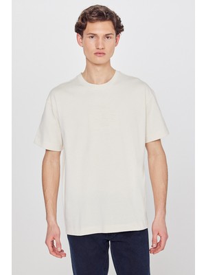 Lee %100 Pamuk Relaxed Fit Rahat Kesim Logo Detaylı Tişört
