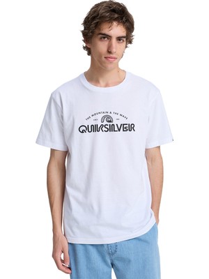 Quiksilver Ev Vista Erkek Beyaz Tişört