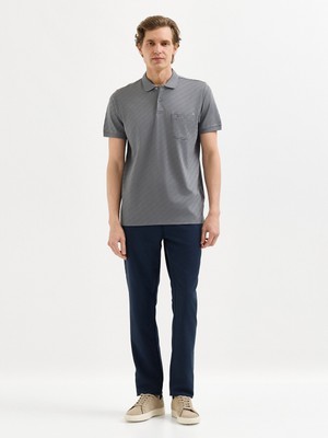 Karaca Gri T-Shirt-Polo Yaka Tişört