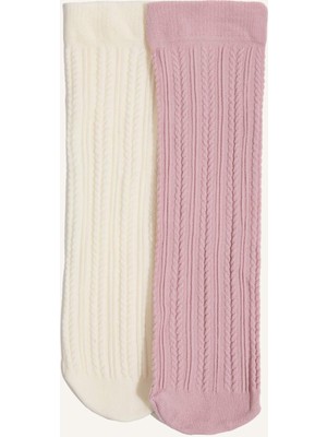 DeFacto Kadın 2'li Uzun Çorap H3330AXNS