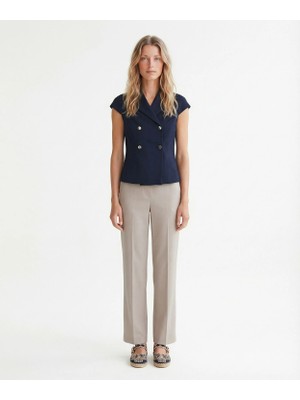 Yargıcı Tailored Ceket Yaka Kısa Kol Ceket