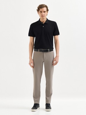Karaca Siyah Slim Fit Casual Pantolon