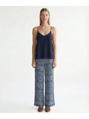 Yargıcı Regular V Yaka Askılı Bluz