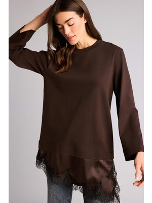 DeFacto %100 Pamuk Regular Fit Bisiklet Yaka Kısa Kollu Tunik H0910AX26SM