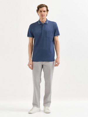 Karaca Indigo T-Shirt-Polo Yaka Tişört