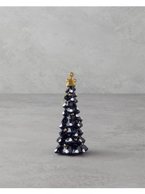 English Home Alesta Yılbaşı Ağacı Süsü 12.5 cm Siyah