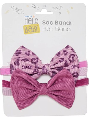 Hellobaby Kız Bebek Saç Bandı