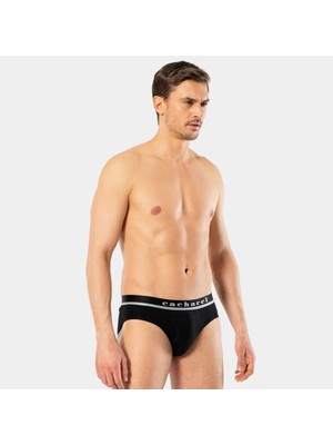 Cacharel Erkek Likrali Bantli Slip 1311/SIYAH