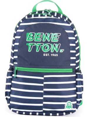 Benetton Okul Sırt Çantası Çift Bölme 3745