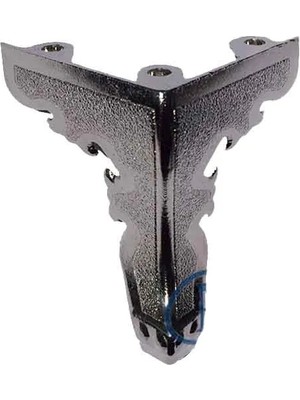 Starseven Ahşap, Sunta Sandık Ayağı, Kutu Ayak 5,5 cm - Nikel