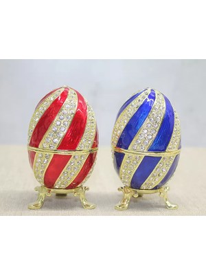 Fta Ticaret Swarovski Taşlı Yumurta - Model 8