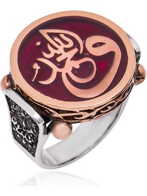 Pazarcan Gümüş Vav Erkek Yüzük