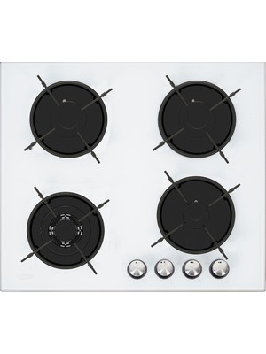 Çetintaş 848 Ct Slım Eı Beyaz Cam Wok Gözlü Set Üstü Ocak