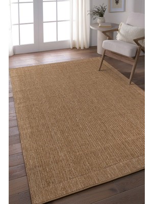 Pera Halı Karamel Kahve Sisal Halı - FM02BR