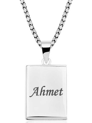 Pazarcan Gümüş Kişiye Özel Içi Açılabilen Cevşen Kolye