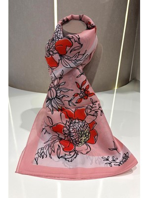 İTHAL Lunira Silk Pamuk Ipek Şal Breeze