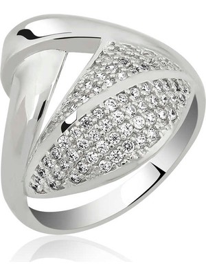 Pazarcan ​gümüş Fantazi Model Bayan Yüzük