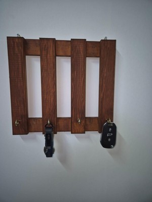 MRM WOOD MARMARASAUNA MRM WOOD   Dekoratif Ahşap Anahtarlık Duvar Askısı