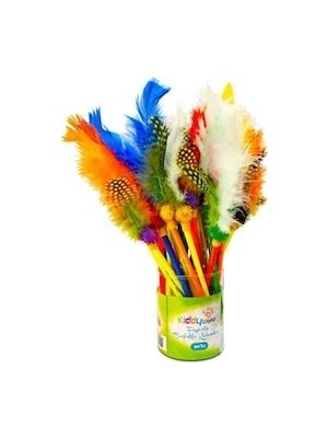 Kiddy World Süslü Tüy Kurşun Kalem Başlığı 01308 (48 Li Paket)