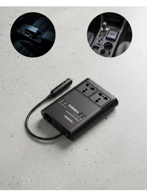 Zenvia G25 Araç Çakmak Girişli Güç Invertörü