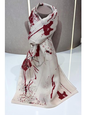 İTHAL Lunira Silk Pamuk Ipek Şal Trace