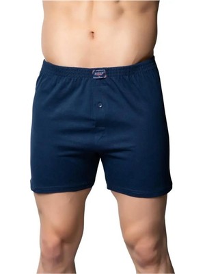 Sedef Erkek Rahat Kesim Düğmeli Boxer 12'li Paket- 1094