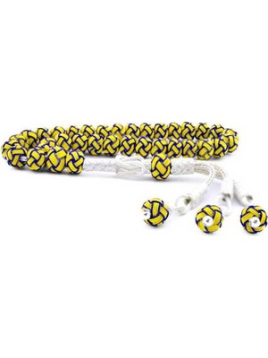 Pazarcan Gümüş Sarı Lacivert Trabzon Kazaziye Tesbih