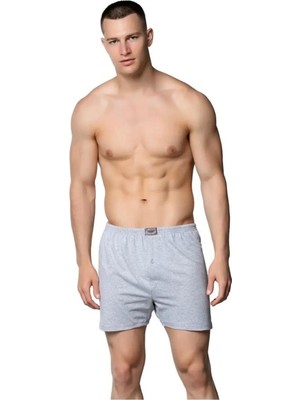 Sedef 2'li Erkek Rahat Kesim Düğmeli Boxer- 1094