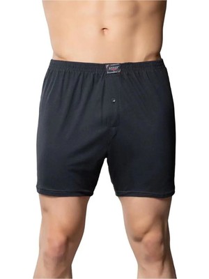 Sedef 2'li Erkek Rahat Kesim Düğmeli Boxer- 1094