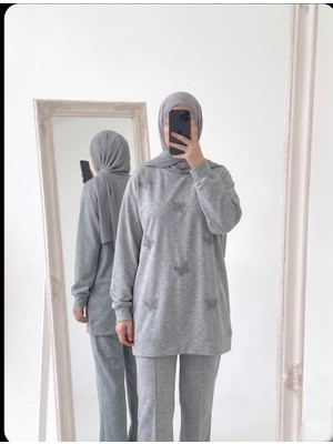 Kadın Kelebek Detaylı Tunik