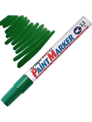Artline Markör Paint Çok Amaçlı Boya Kalemi 2,3 Yeşil 400Xf (12 Li Paket)