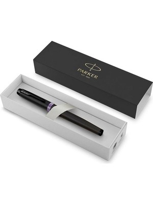Parker Roller Kalem İm Profesional Siyah-Mor Bt P2172950