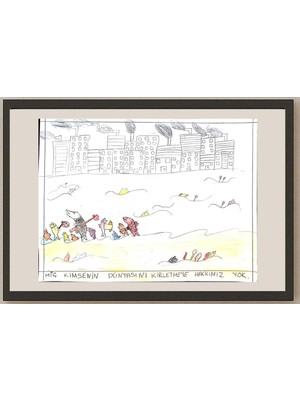 Karikatural Zehranuz Pa La 29X21CM Orijinal Karikatür BOD00821