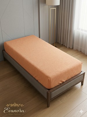 Evanora Home Textile TEK KİŞİLİK Penye Lastikli Çarşaf - Yumuşak Doku