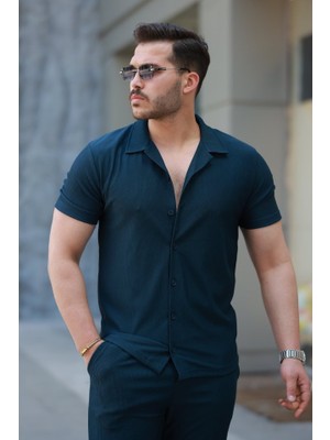 Gacha Erkek Ottoman Kumaş Pantolon Gömlek Takım