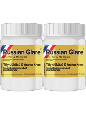 Süper Russ Glare Tüylere Krem Nano 2li x 50 ml Russ Merhemi