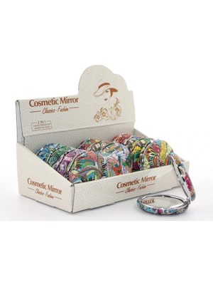 İlk El Grup Yuvarlak Taşlı Ayna Kalın ALK1867