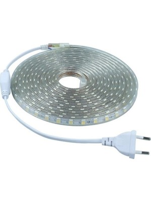 Cata Hortum Şerit LED  Fiş'li 220 Volt Tak Çalıştır Su Geçirmez