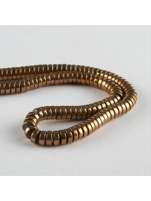 İlk El Grup Ieg™ Hematit Rondela Disk Taşı 6 mm