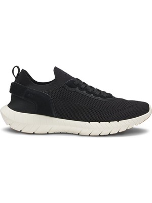 Boss Erkek Bağcıklı Rahat Esnek Taban Ince Fileli Siyah Sneaker 50563857-001