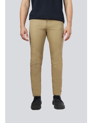 Boss Erkek Normal Bel Daralan Paça Düz Model Cep Detay Yeşil Pantolon 50543953-252