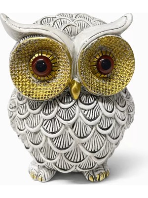 Nuveden Ieg™ 14X10 cm Polyester Baykuş Figürü