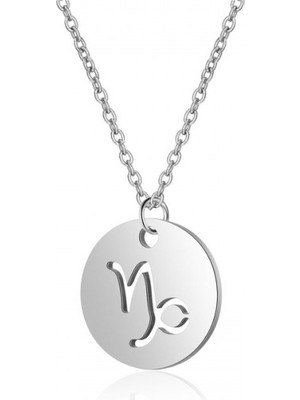 kuyumcudan Oğlak Burcu Dairesel Plaket - V151