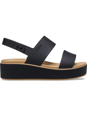 Crocs 211802-0RI Brooklyn Matte Wrap Low Wedge Kadın Sandalet