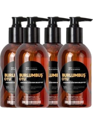 Burlumbuş Otu Jeli 4 Tane 120 ml Bölgesel Relax Jeli + 1 Hediye Jel